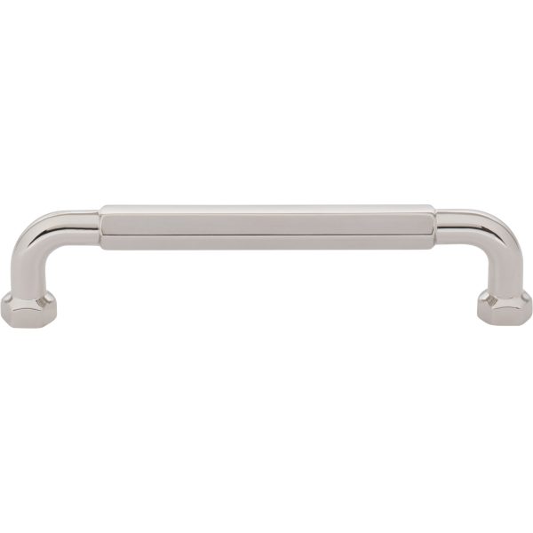 Dustin Pull 5 1/16 Inch (c-c) Polished Nickel