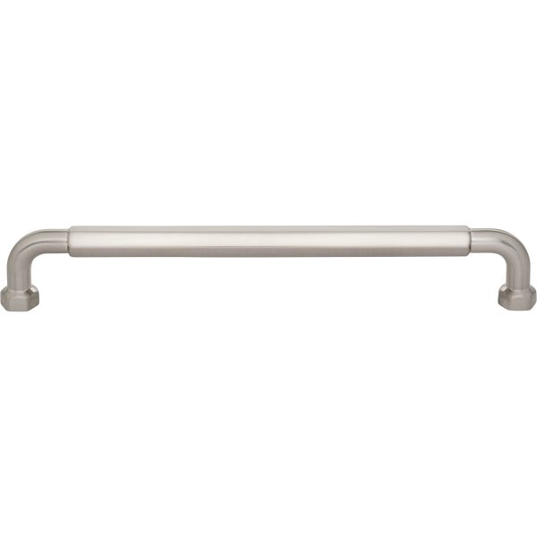 Dustin Pull 7 9/16 Inch (c-c) Brushed Satin Nickel