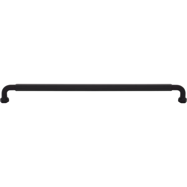 Dustin Pull 12 Inch (c-c) Flat Black