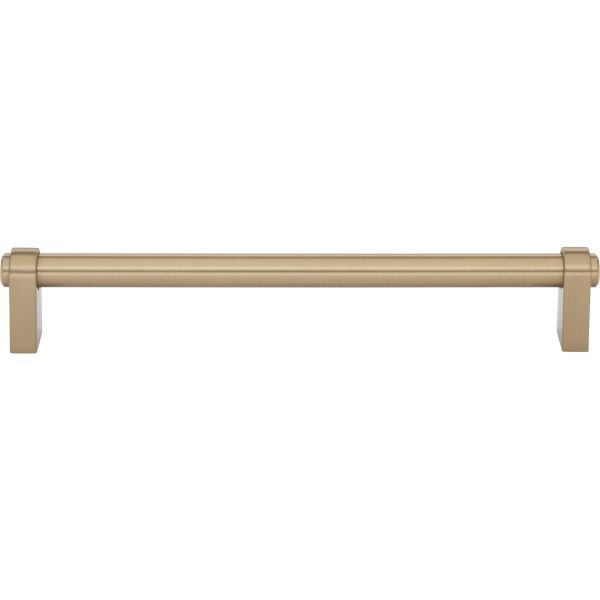 Lawrence Pull 7 9/16 Inch (c-c) Honey Bronze