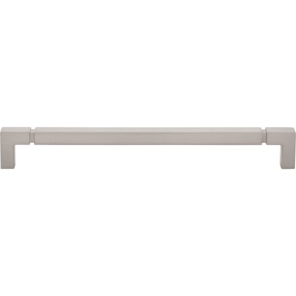Langston Pull 8 13/16 Inch (c-c) Brushed Satin Nickel
