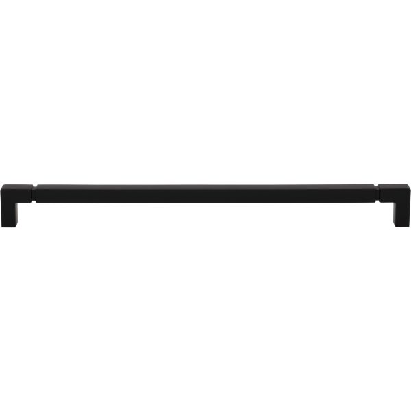 Langston Pull 12 Inch (c-c) Flat Black