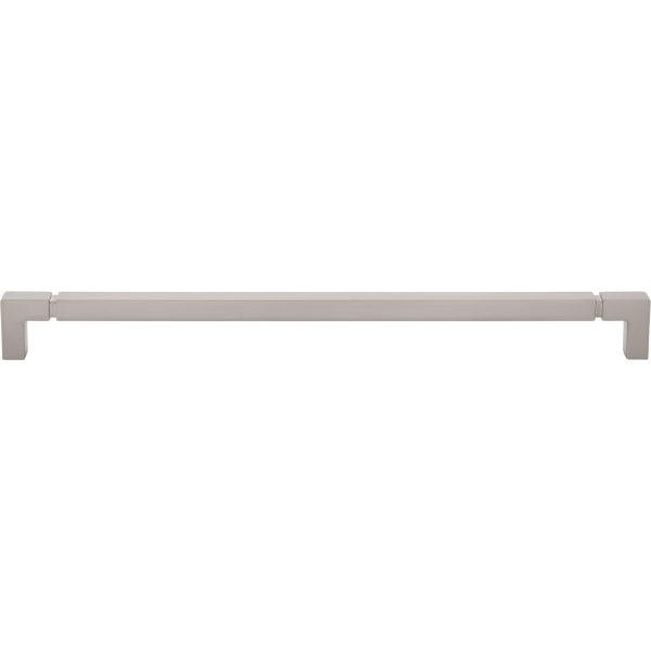Langston Pull 12 Inch (c-c) Brushed Satin Nickel