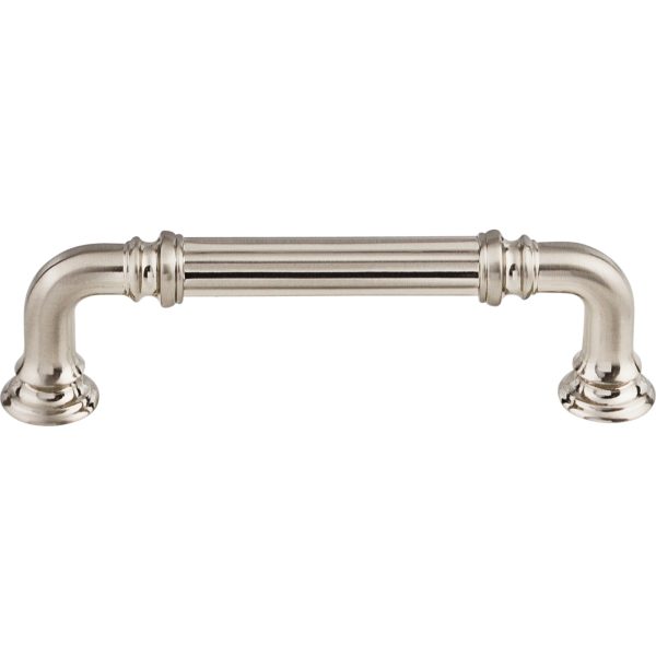 Reeded Pull 3 3/4 Inch (c-c) Brushed Satin Nickel
