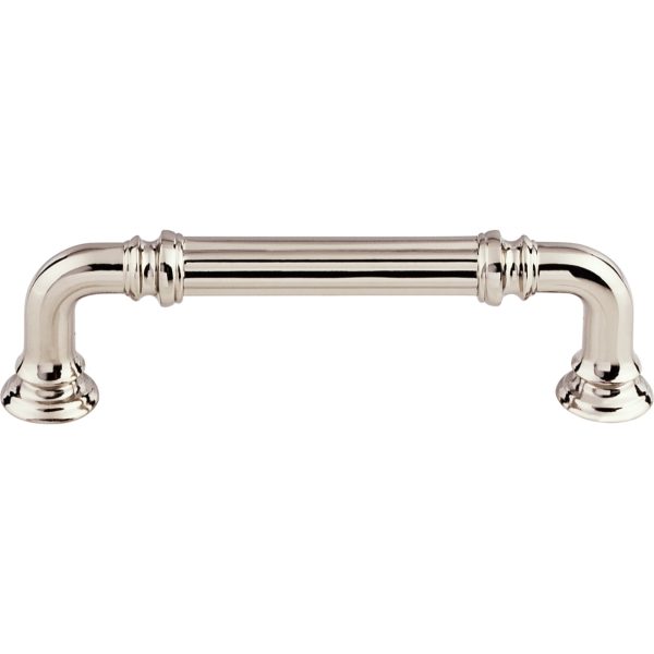Reeded Pull 3 3/4 Inch (c-c) Polished Nickel