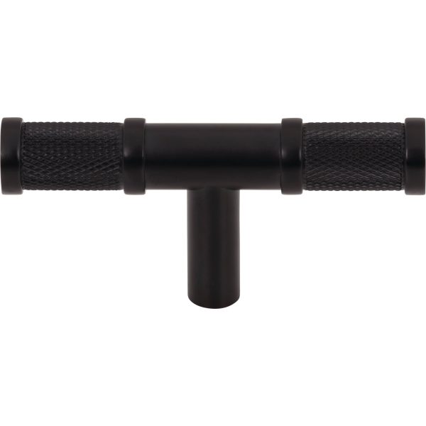 Burnham T-Knob 3 Inch Flat Black