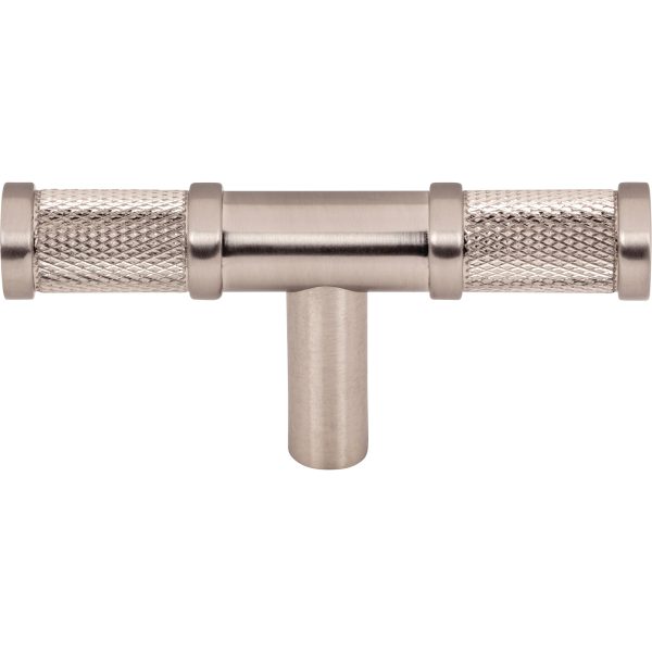 Burnham T-Knob 3 Inch Brushed Satin Nickel