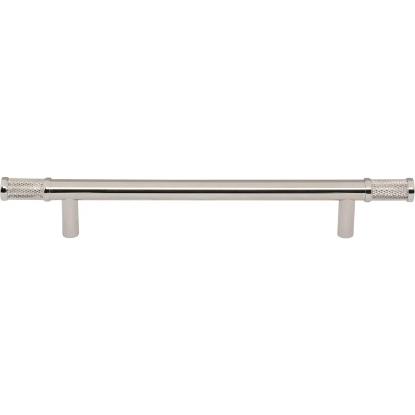 Burnham Pull 6 5/16 Inch (c-c) Polished Nickel