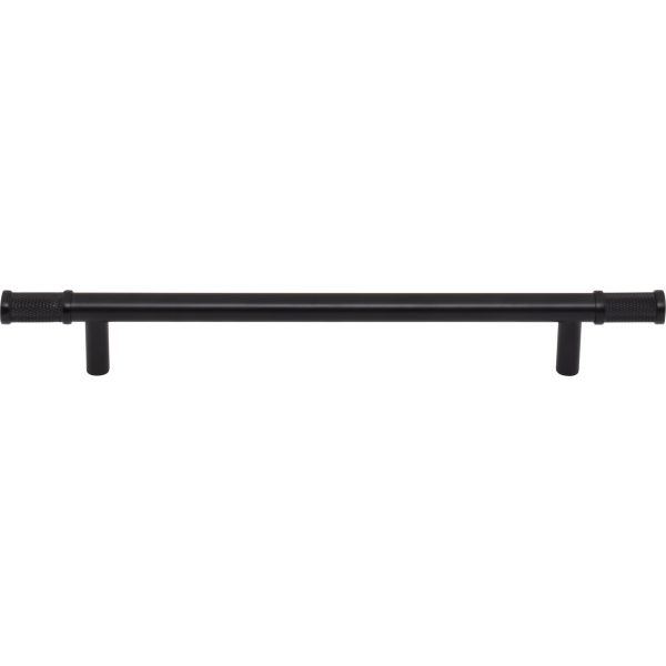 Burnham Pull 7 9/16 Inch (c-c) Flat Black