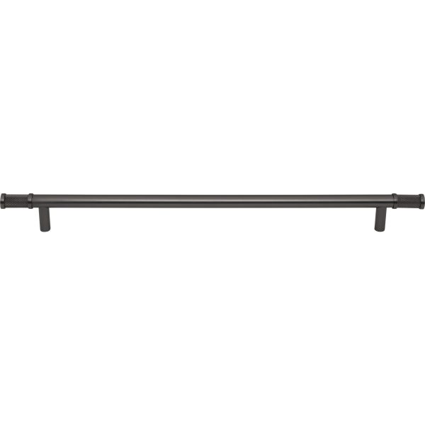 Burnham Pull 12 Inch (c-c) Ash Gray