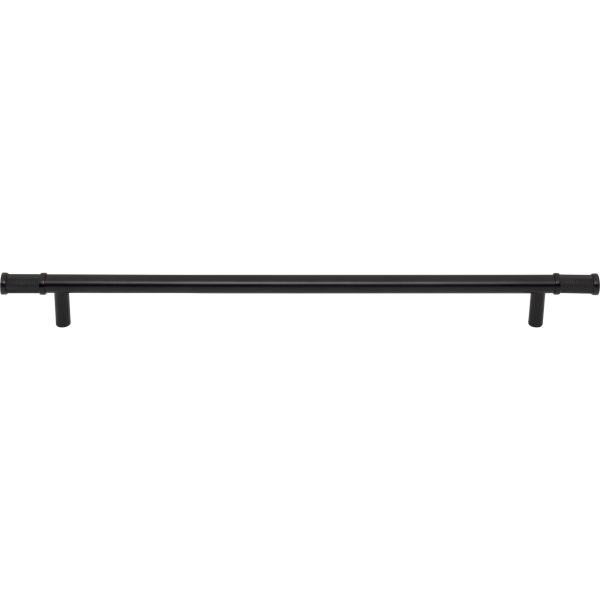 Burnham Pull 12 Inch (c-c) Flat Black