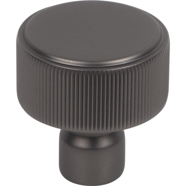 Dempsey Round Knob 1 1/4 Inch Ash Gray
