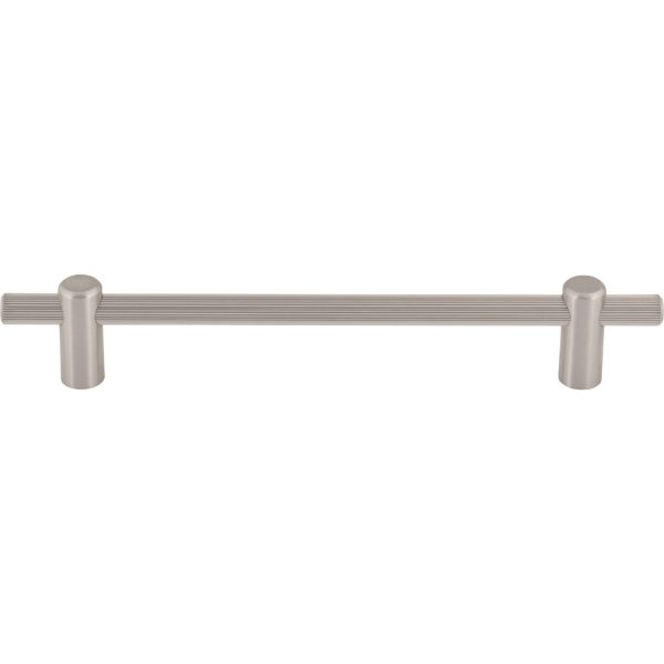 Dempsey Pull 6 5/16 Inch (c-c) Brushed Satin Nickel