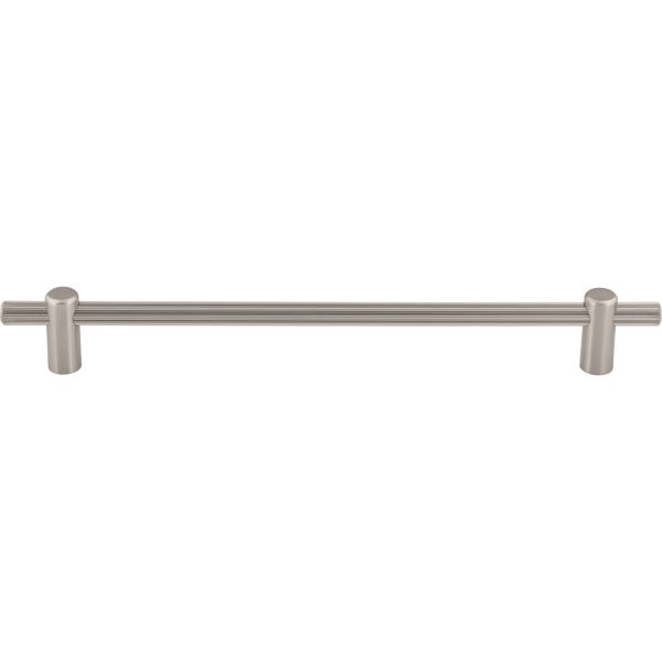 Dempsey Pull 8 13/16 Inch (c-c) Brushed Satin Nickel