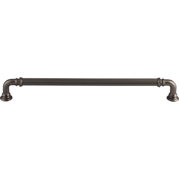 Reeded Pull 9 Inch (c-c) Ash Gray