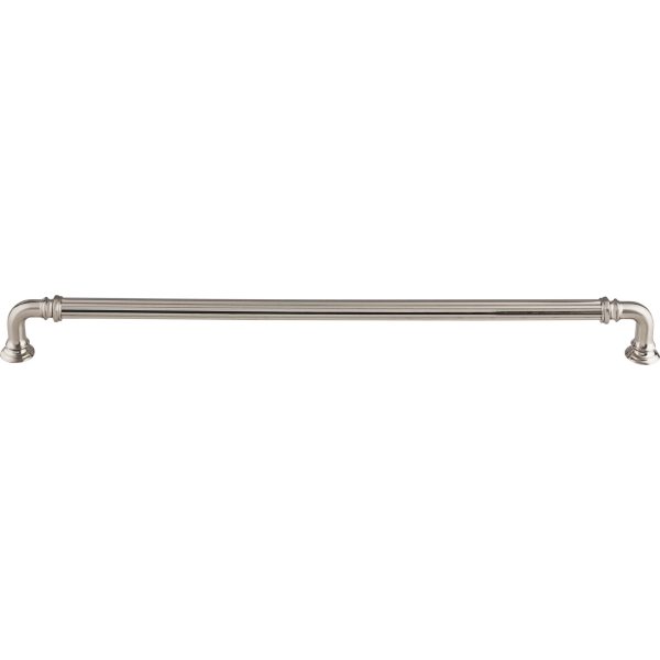Reeded Pull 12 Inch (c-c) Brushed Satin Nickel