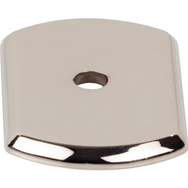 Wescott Backplate 1 1/2 Inch Polished Nickel