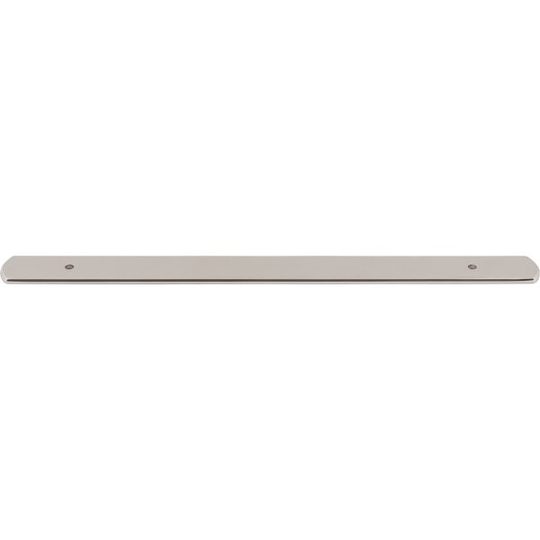 Wescott Backplate 8 13/16 Inch (c-c) Polished Nickel