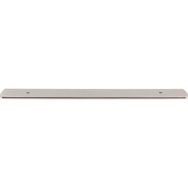 Wescott Appliance Backplate 12 Inch (c-c) Polished Nickel