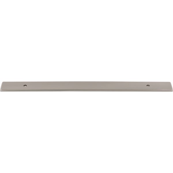Radcliffe Backplate 7 9/16 Inch (c-c) Brushed Satin Nickel