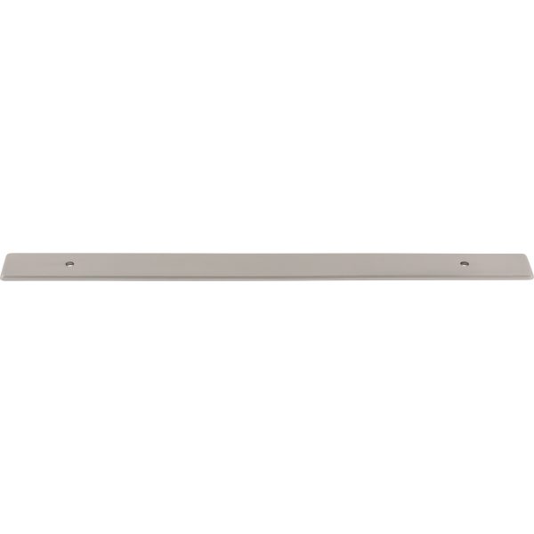 Radcliffe Backplate 8 13/16 Inch (c-c) Brushed Satin Nickel