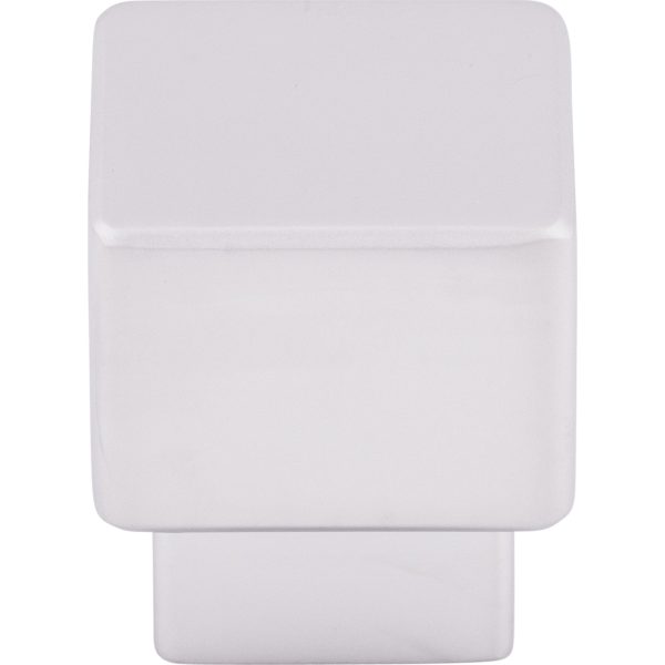 Tapered Square Knob 1 Inch Aluminum