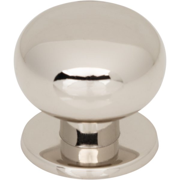 Lambert Knob 1 1/4 Inch Polished Nickel