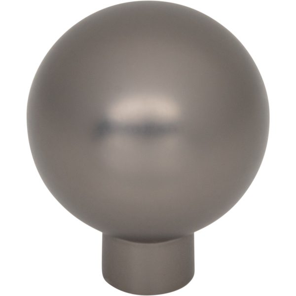 Brockwell Knob 1 1/8 Inch Ash Gray