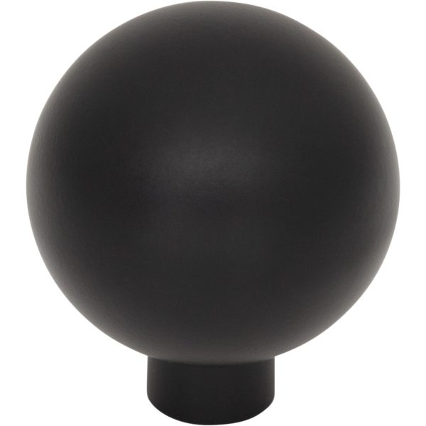Brockwell Knob 1 1/4 Inch Flat Black