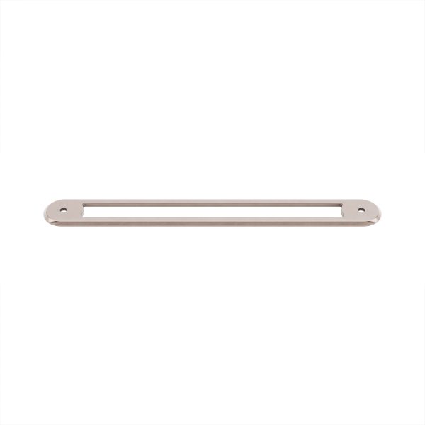 Brockwell Appliance Backplate 18 Inch (c-c) Brushed Satin Nickel