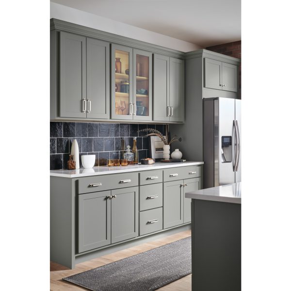 Brockwell Appliance Backplate 18 Inch (c-c) Polished Nickel