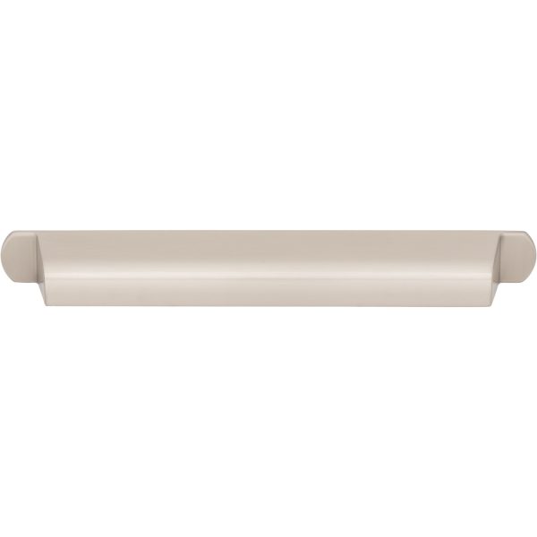 Cressing Cup Pull 7 9/16 Inch (c-c) Brushed Satin Nickel