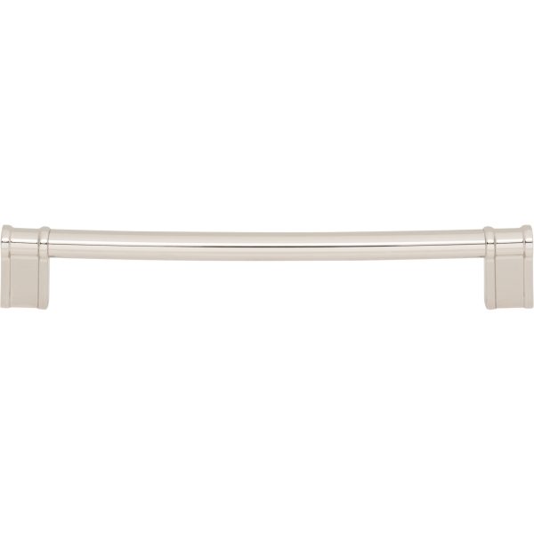 Newburn Pull 7 9/16 Inch (c-c) Polished Nickel