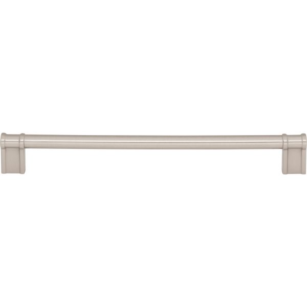 Newburn Pull 8 13/16 Inch (c-c) Brushed Satin Nickel