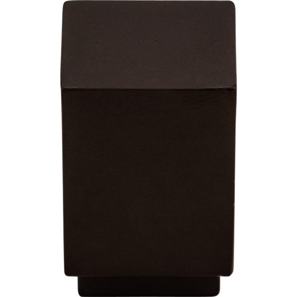 Linear Square Knob 3/4 Inch Oil Rubbed Bronze