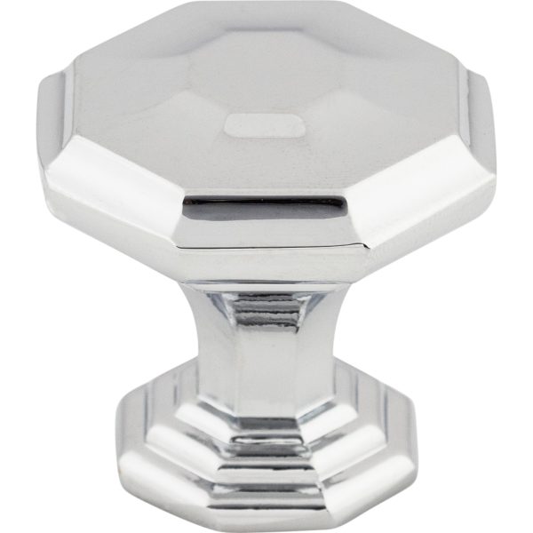 Chalet Knob 1 1/8 Inch Polished Chrome