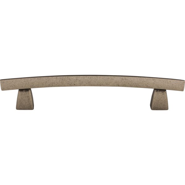 Arched Pull 5 Inch (c-c) Pewter Antique