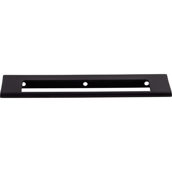 Europa Cut Out Tab Pull 6 Inch (c-c) Flat Black