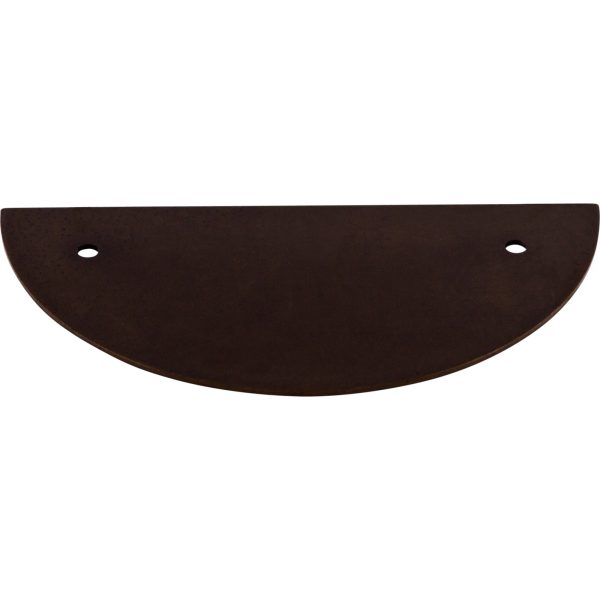 Half Circle Backplate 3 1/2 Inch (c-c) Oil Rubbed Bronze