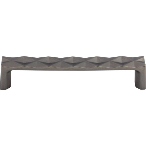 Quilted Pull 5 1/16 Inch (c-c) Ash Gray