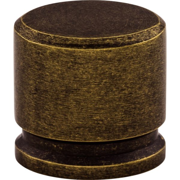 Oval Knob 1 1/8 Inch German Bronze