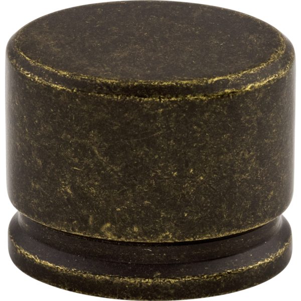 Oval Knob 1 3/8 Inch German Bronze