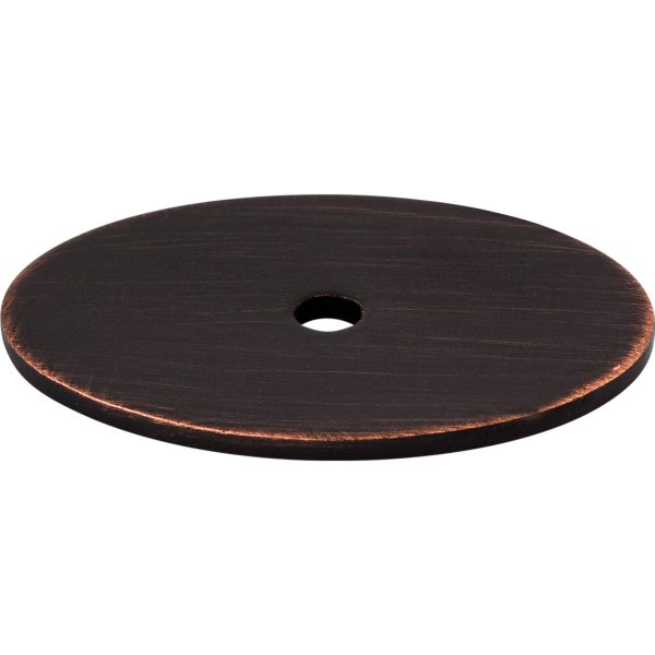 Oval Backplate 1 3/4 Inch Tuscan Bronze