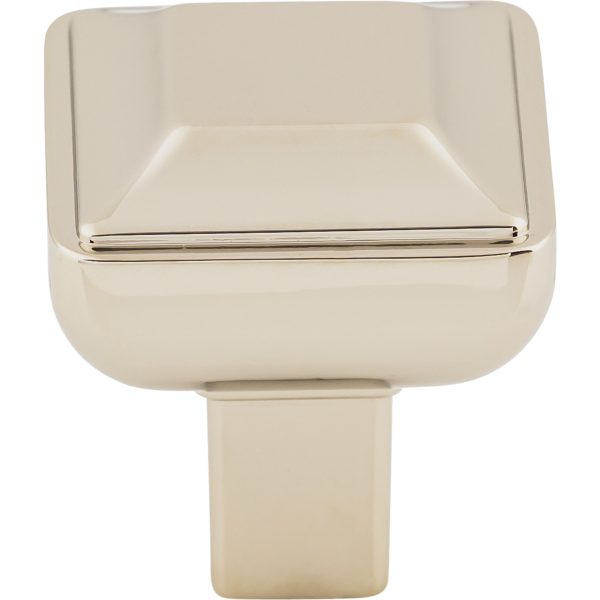 Podium Knob 1 Inch Polished Nickel