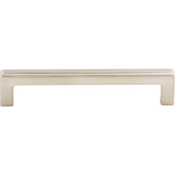 Podium Pull 5 1/16 Inch (c-c) Brushed Satin Nickel
