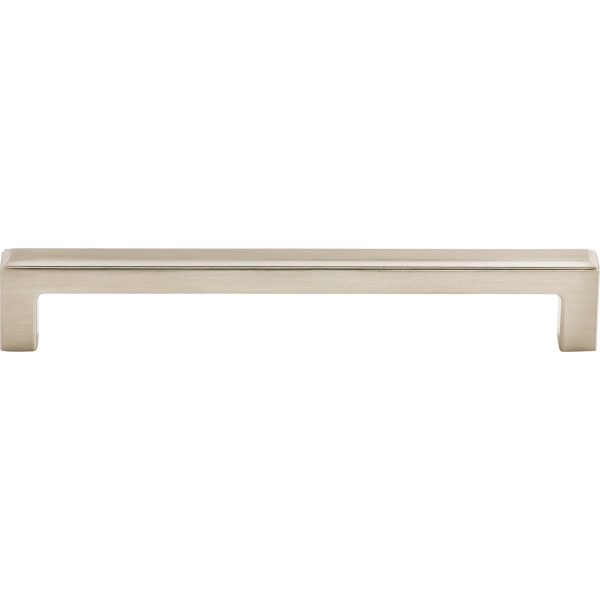 Podium Pull 6 5/16 Inch (c-c) Brushed Satin Nickel