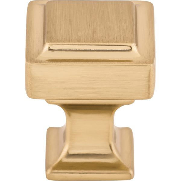 Ascendra Knob 1 Inch Honey Bronze