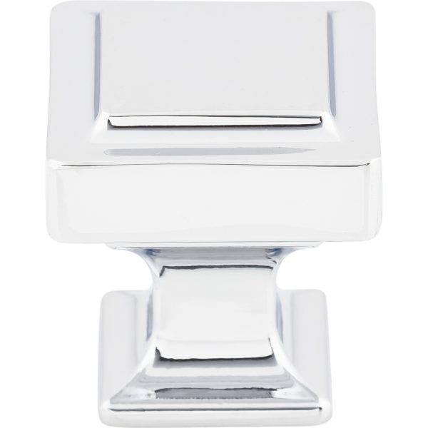 Ascendra Knob 1 1/8 Inch Polished Chrome