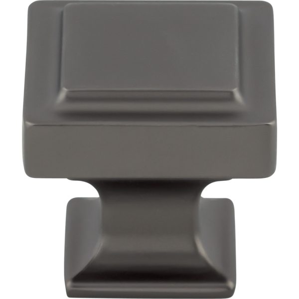 Ascendra Knob 1 1/4 Inch Ash Gray