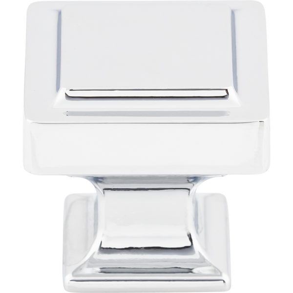 Ascendra Knob 1 1/4 Inch Polished Chrome